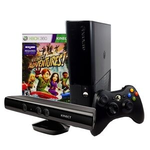 XBOX 360e + Kinect Camera Controller + 2 Games (NEW) $800 MSRP (RARE)